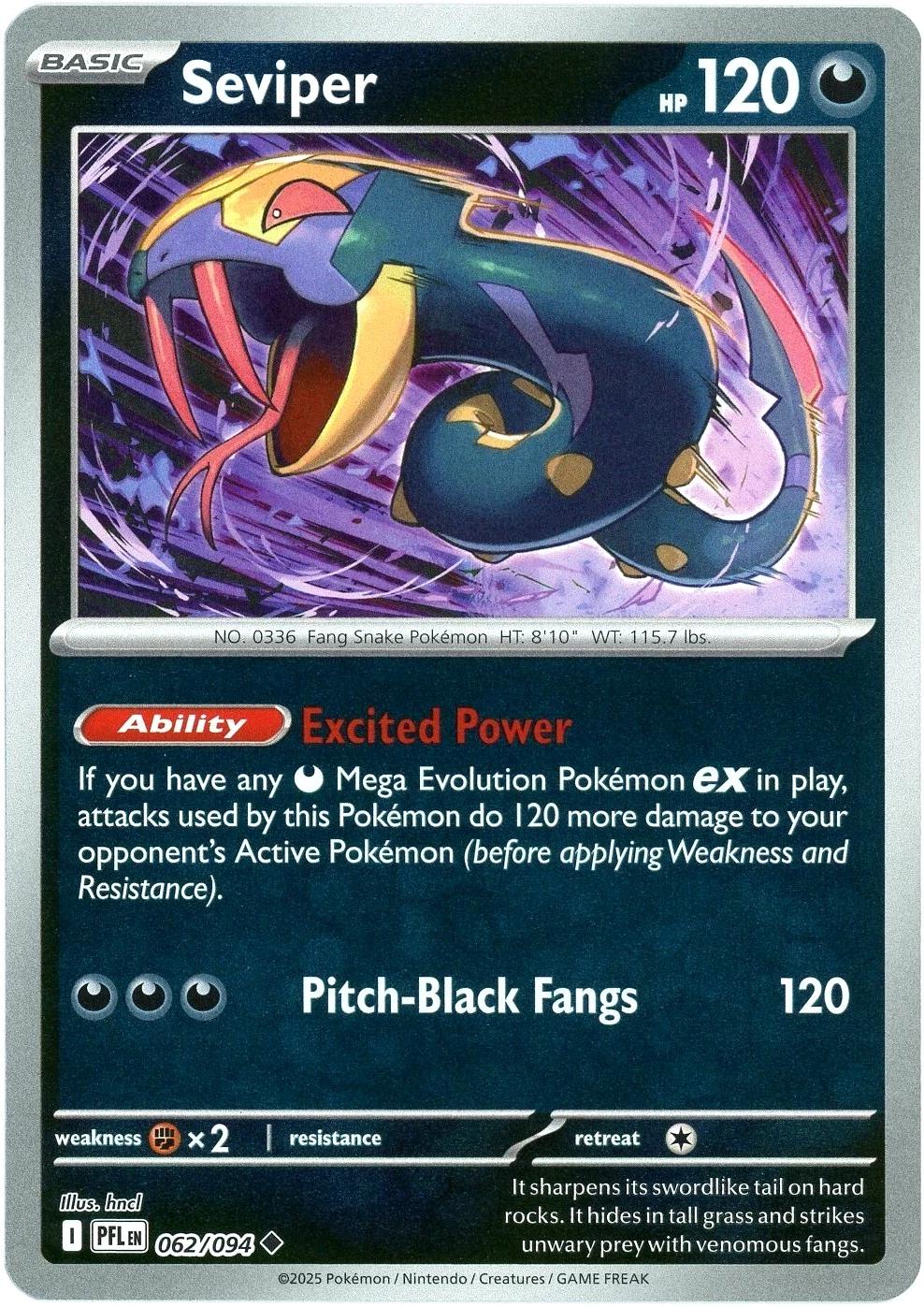 Seviper [Reverse Holo]